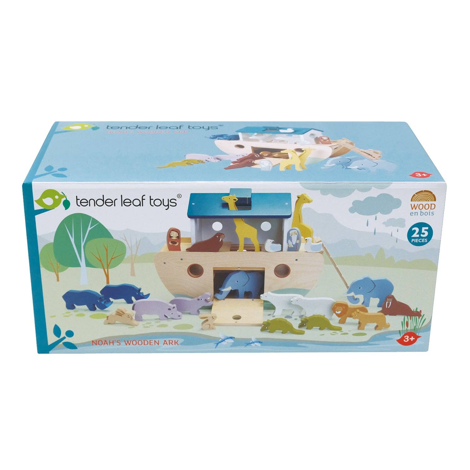 Tender Leaf Toys Noah's Wooden Ark - Grace and Fox