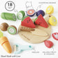 Le Toy Van Wooden Chopping Board & Sliceable Play Food - Grace and Fox