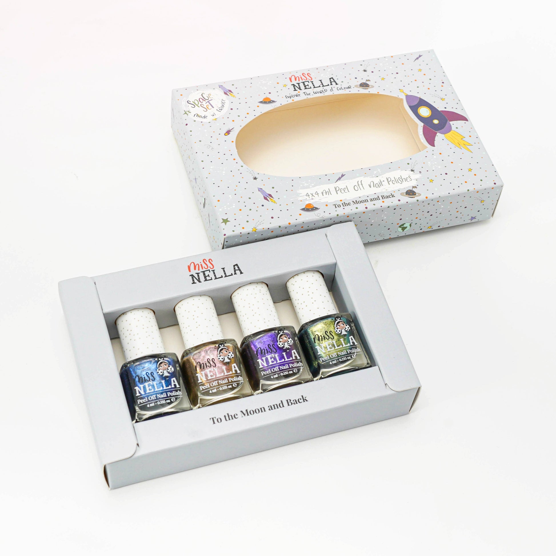Space Collection Kids Nail Polish Pack - Miss Nella - Grace and Fox