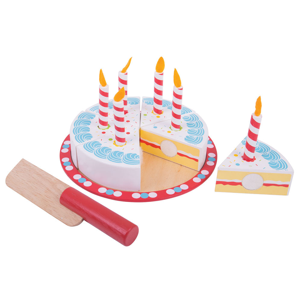Bigjigs Wooden Birthday Cake - Grace and Fox