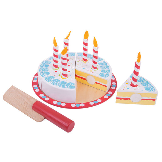 Bigjigs Wooden Birthday Cake - Grace and Fox