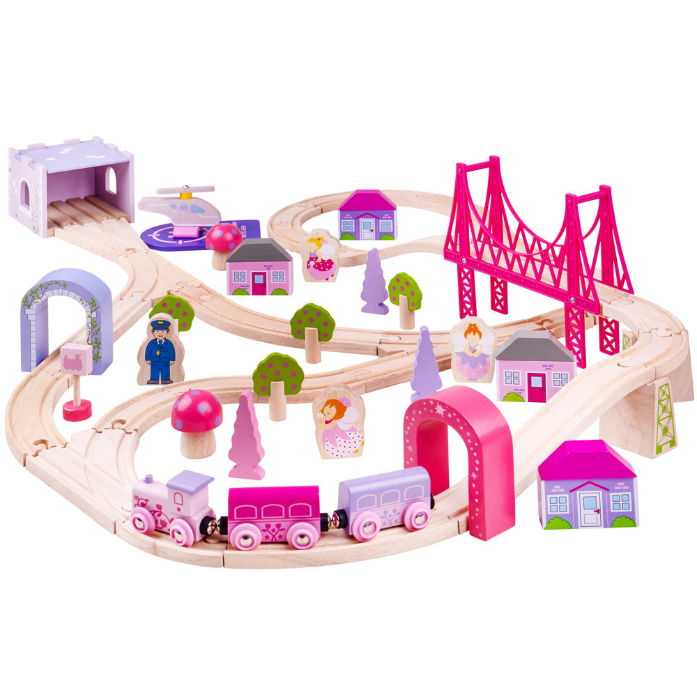 Bigjigs Rail - Fairy Town Train Set - Grace and Fox