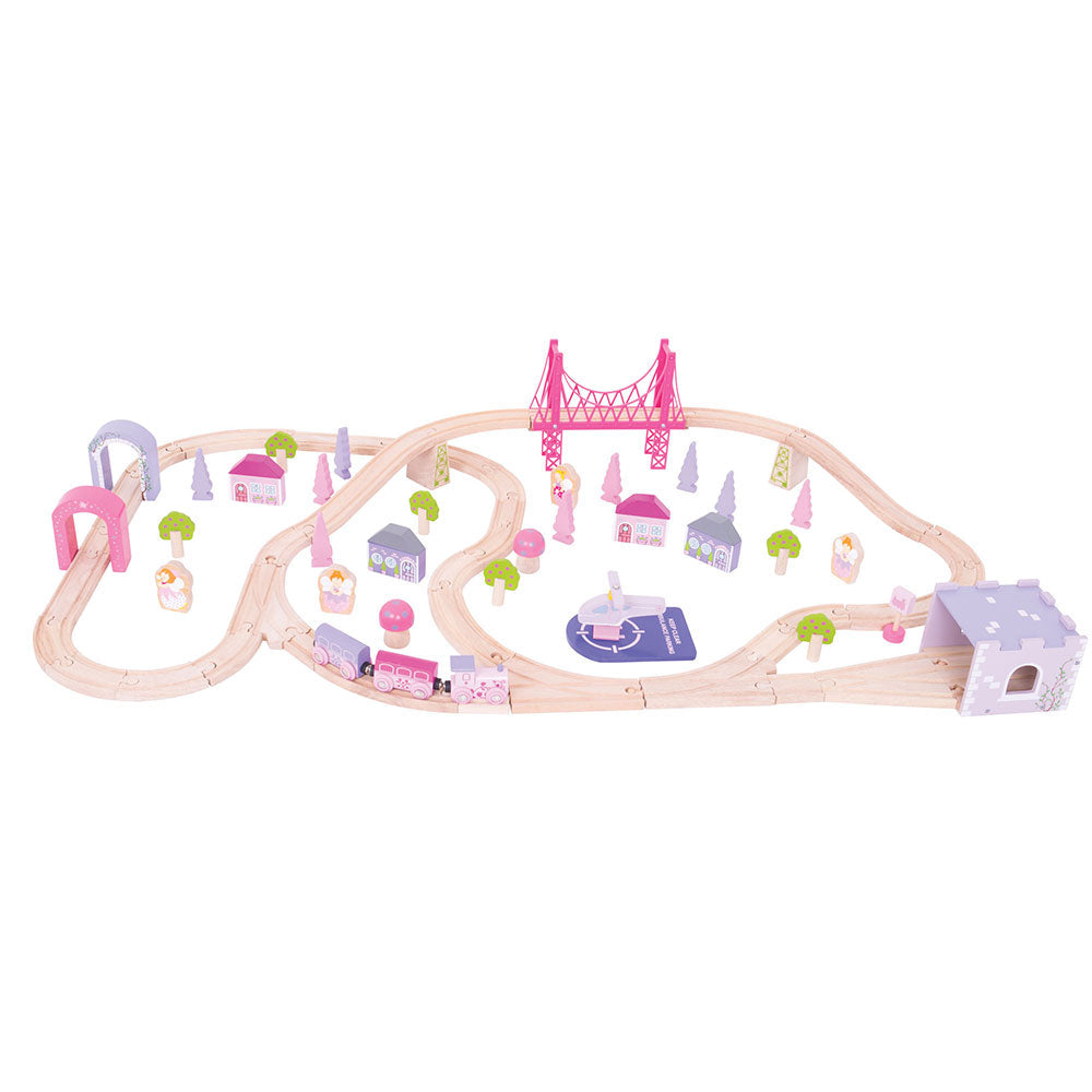 Bigjigs Rail - Fairy Town Train Set - Grace and Fox