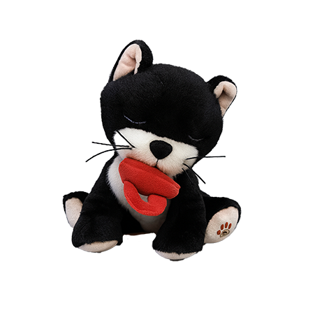 Olli Ella Binky Kitten Kit - Black & White