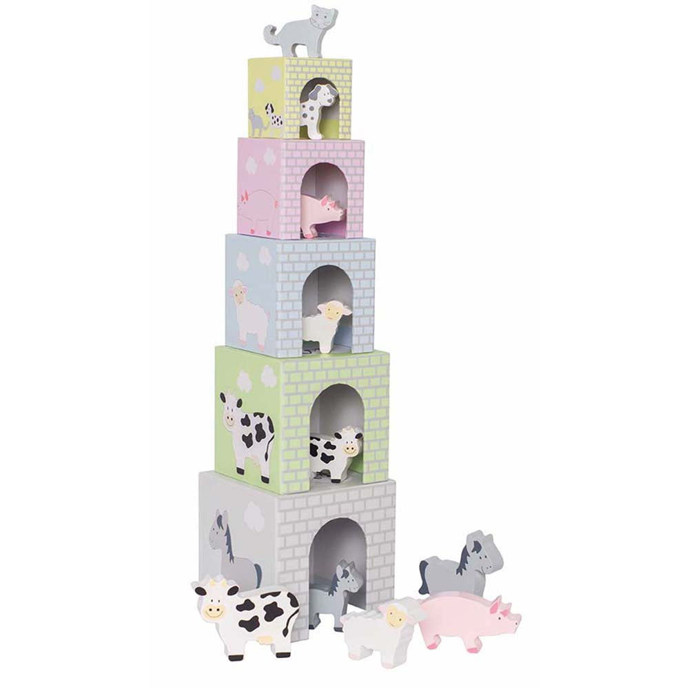 Jabadabado Animal Stacking Cubes - Grace and Fox