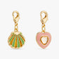 Stych - BE CHARMED! Shell and Heart Charms - Grace and Fox