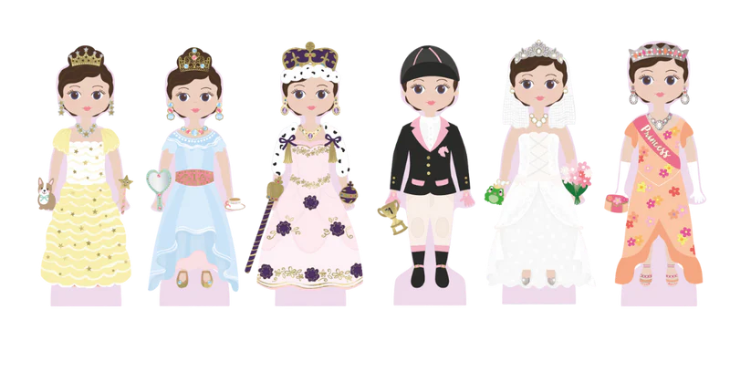 Floss & Rock - Magnetic Dress Up Character Charlotte