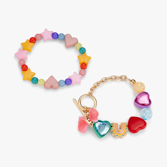 Stych - Charm Beaded Bracelet Set