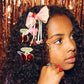Stych - Pink Statement Charm Bow Hair Clip