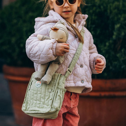 Olli Ella Carrie Convertible Changing Set - Sage - Grace and Fox