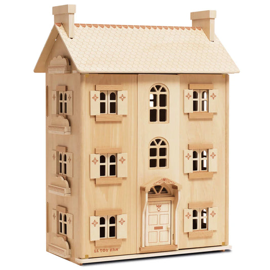 Le Toy Van - The Grand Natural Wood Doll House