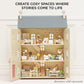 Le Toy Van Cherry Tree Hall Wooden Dolls House