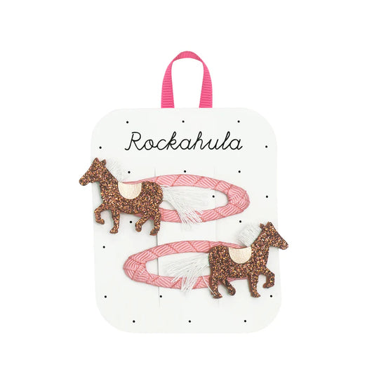 Pippa Pony Horse Hair Clips - Rockahula - Grace and Fox