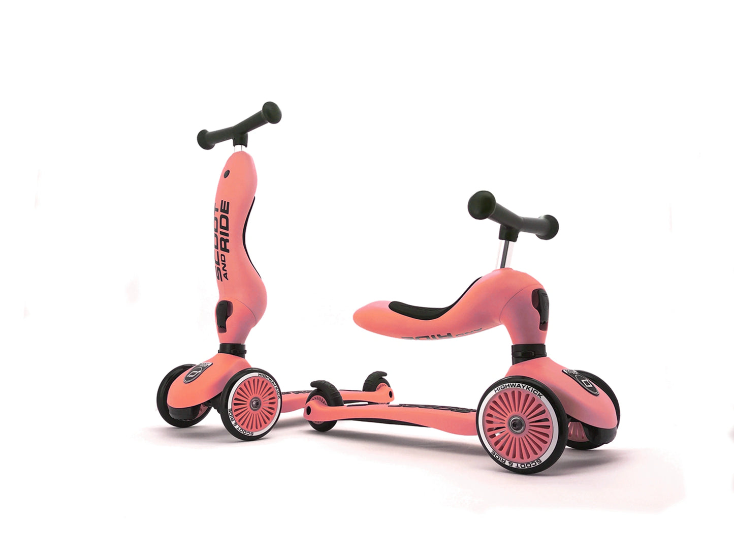 Scoot & Ride Highwaykick 1 Scooter - Peach