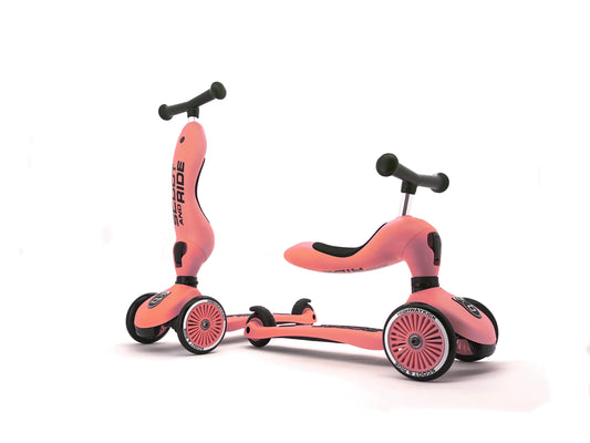 Scoot & Ride Highwaykick 1 Scooter - Peach