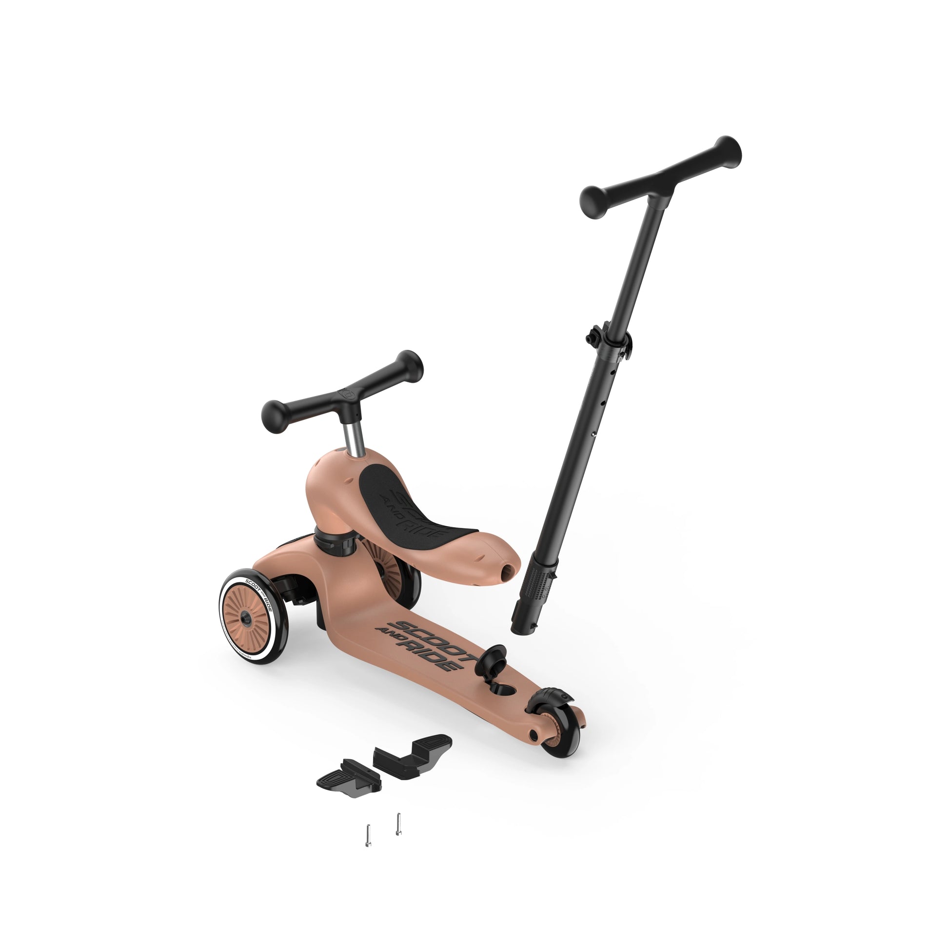 Scoot & Ride Highwaykick 1 Push & Go - Mocha - Grace and Fox