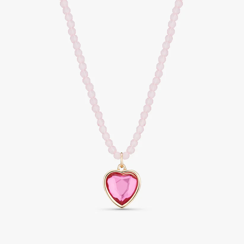 Stych - Heart Gem Colour Favourite Beaded Necklace