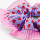 Stych - Red Heart Ruffle Scrunchie
