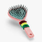 Stych - Heart Hairbrush and Hairbands Pink - Grace and Fox