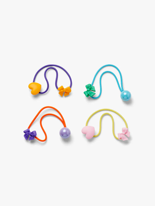 Stych - 4 Pack Charm Bauble Hair Bands - Grace and Fox