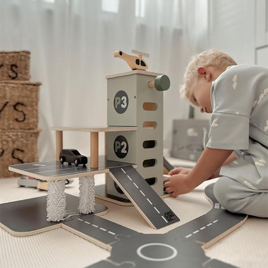 Jabadabado Wooden Parking Garage - Grace and Fox