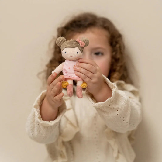 Little Dutch Cuddle Doll 10cm - Rosa - Grace and Fox
