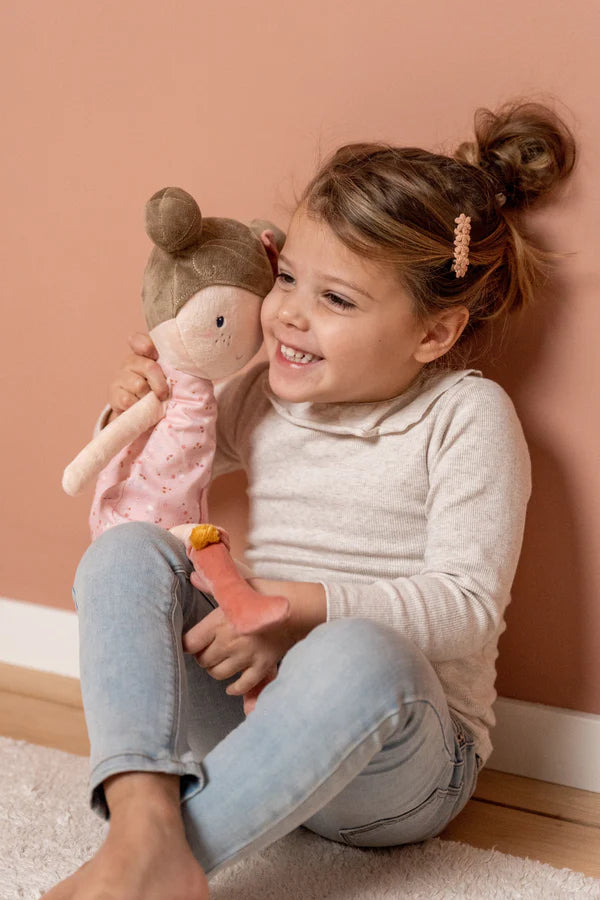 Little Dutch - Cuddle Doll 50cm - Rosa - Grace and Fox