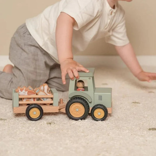 Little Dutch - Tractor With Trailer Little Farm FSC - Grace and Fox
