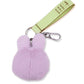 Miffy Eco Fuzzy Lilac Bag Charm - 11cm