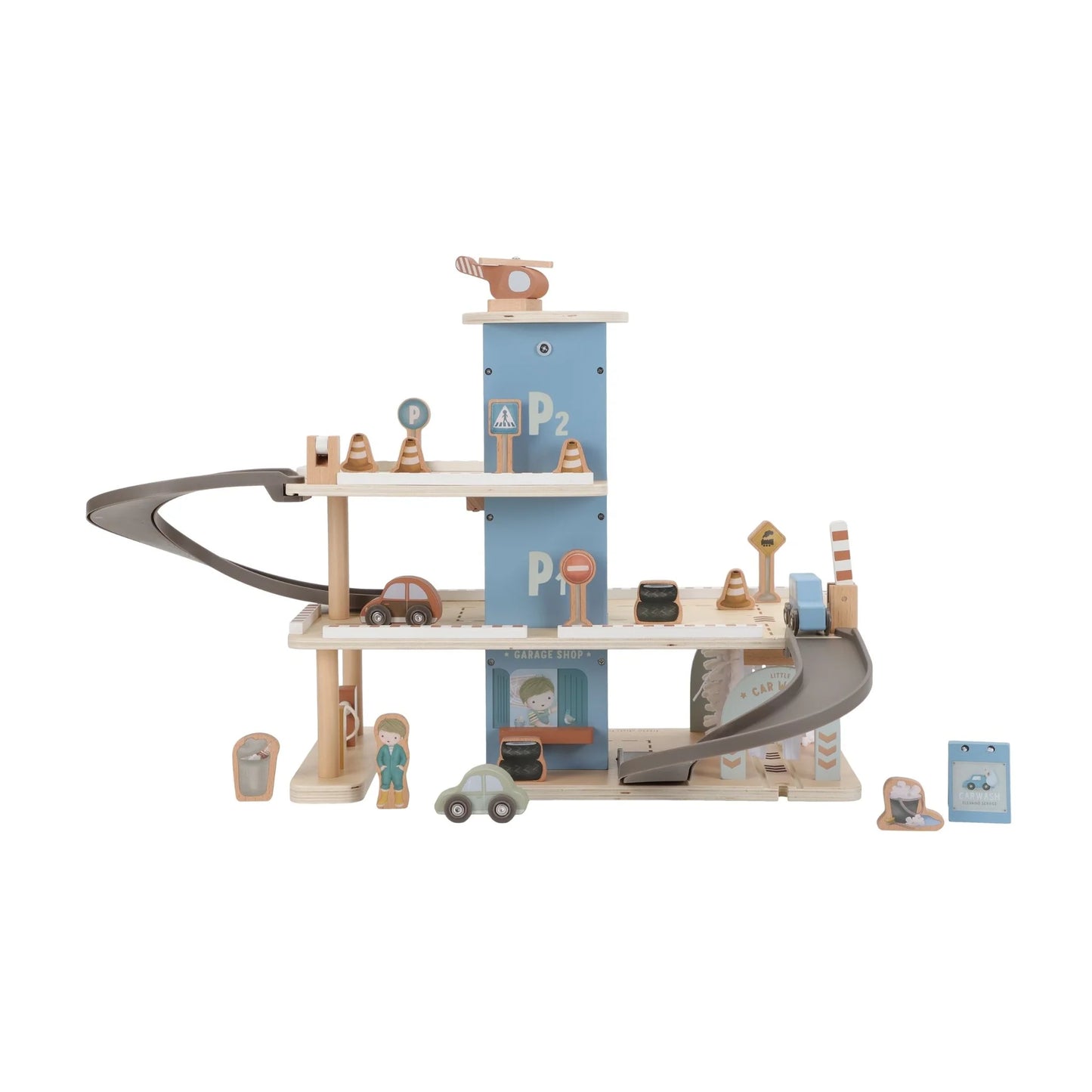 Little Dutch Wooden Parking Garage