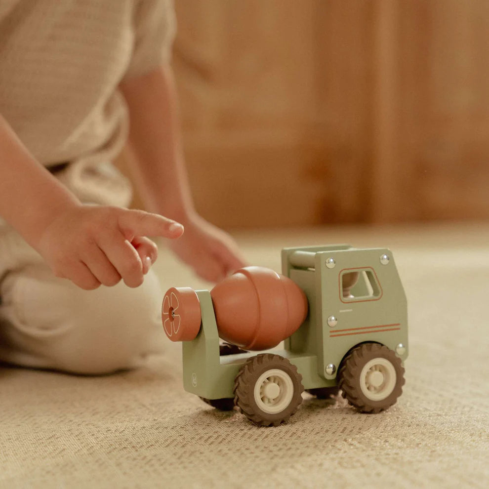 Little Dutch Wooden Cement Truck