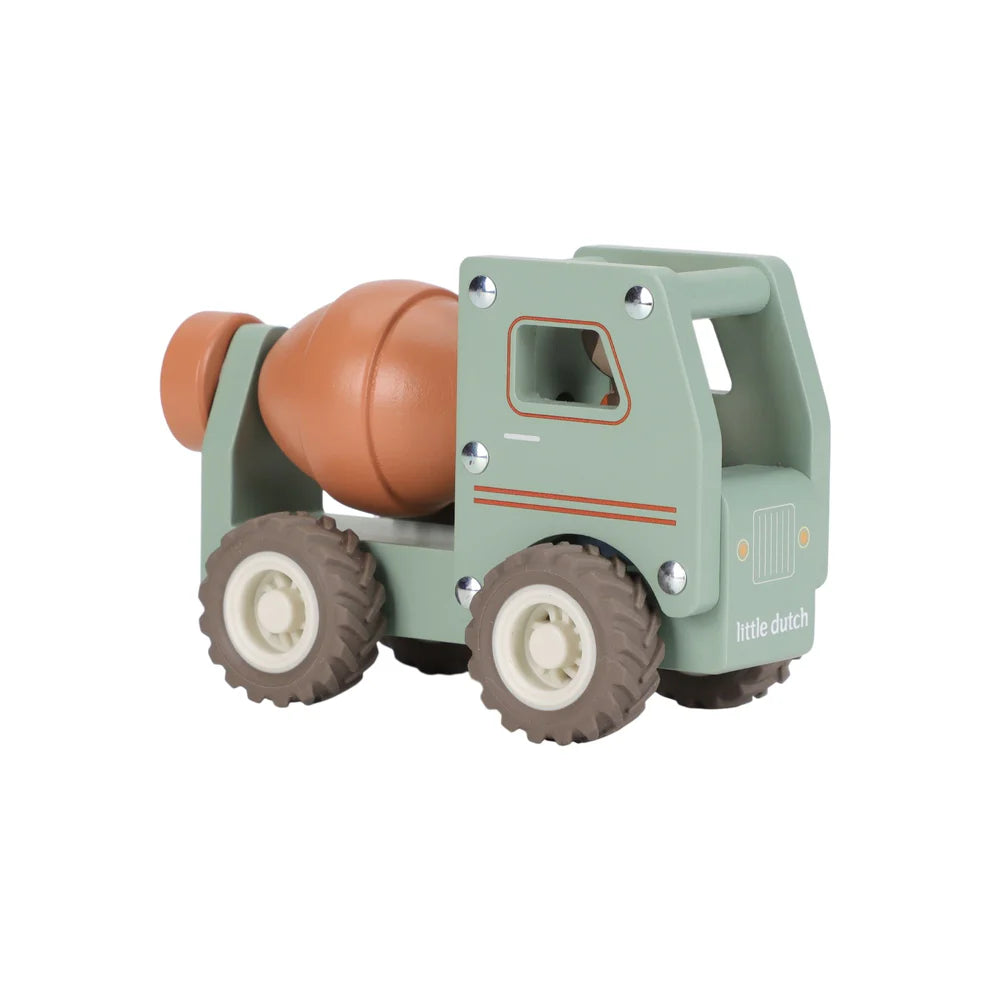 Little Dutch Wooden Cement Truck