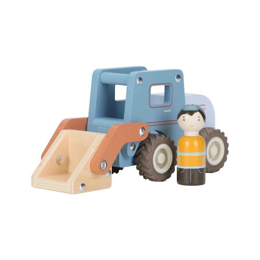 Little Dutch Wooden Bulldozer