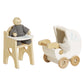 Le Toy Van Dolls House Nursery & Baby Set