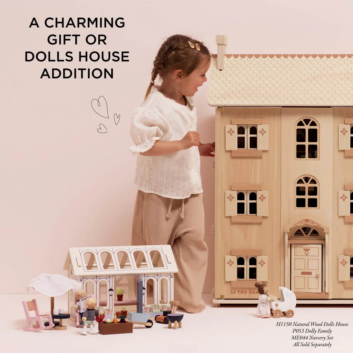 Le Toy Van Dolls House Conservatory Playset