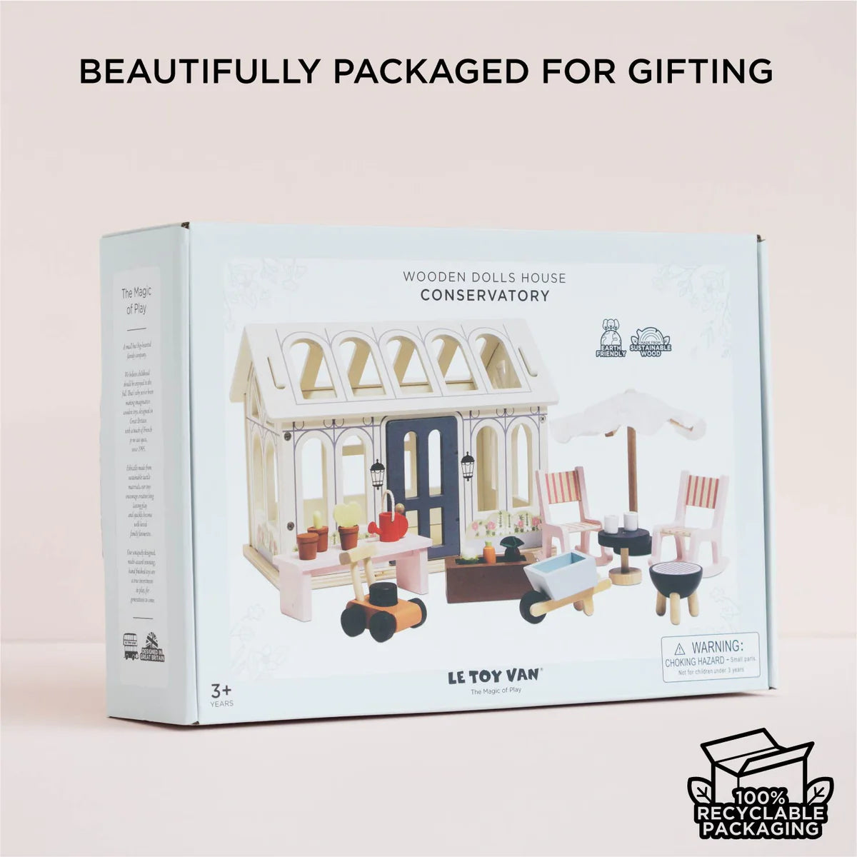 Le Toy Van Dolls House Conservatory Playset