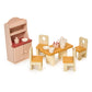 Mentari Dolls House Dining Room Set - Grace and Fox