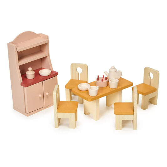 Mentari Dolls House Dining Room Set - Grace and Fox