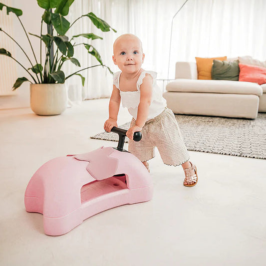 Scoot & Ride My First 3 in 1 Baby Walker & Ride On - Rose