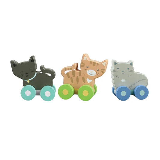 Orange Tree Toys Kitty Push Toys