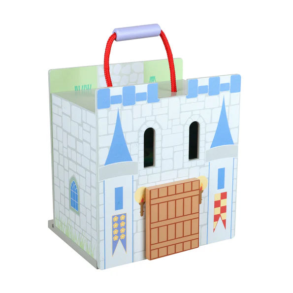 Orange Tree Toys Wooden Castle Play Set