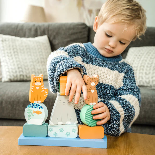 Orange Tree Toys Kitty Stacker Wooden Toy