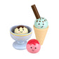 Orange Tree Toys Happy Treats – Wooden Ice Cream Play Set