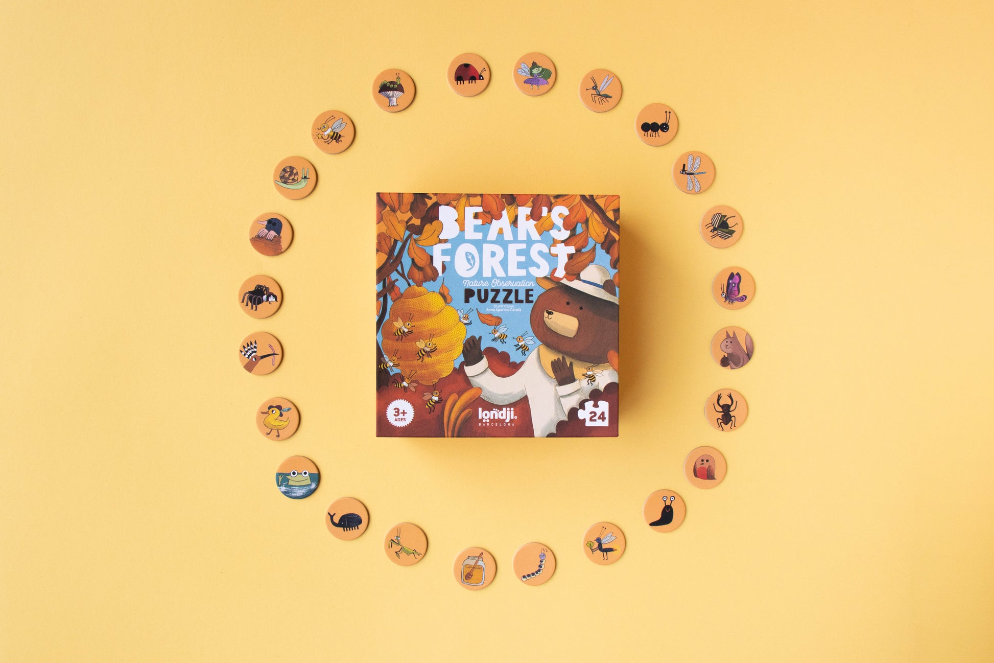 Londji - Bears Forest Puzzle - Grace and Fox