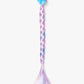 Stych - Pink Faux Hair Extension Bow Clip