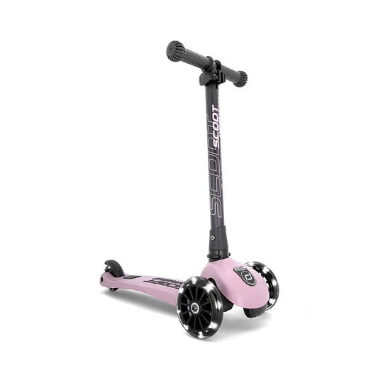 Scoot & Ride Highwaykick 3 LED Scooter - Rose