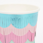 Mermaid Scalloped Fringe Cups (x8) by Meri Meri - Grace and Fox