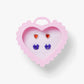 Stych - Clip-on Earrings 2 Pairs Heart & Bow Gift Box