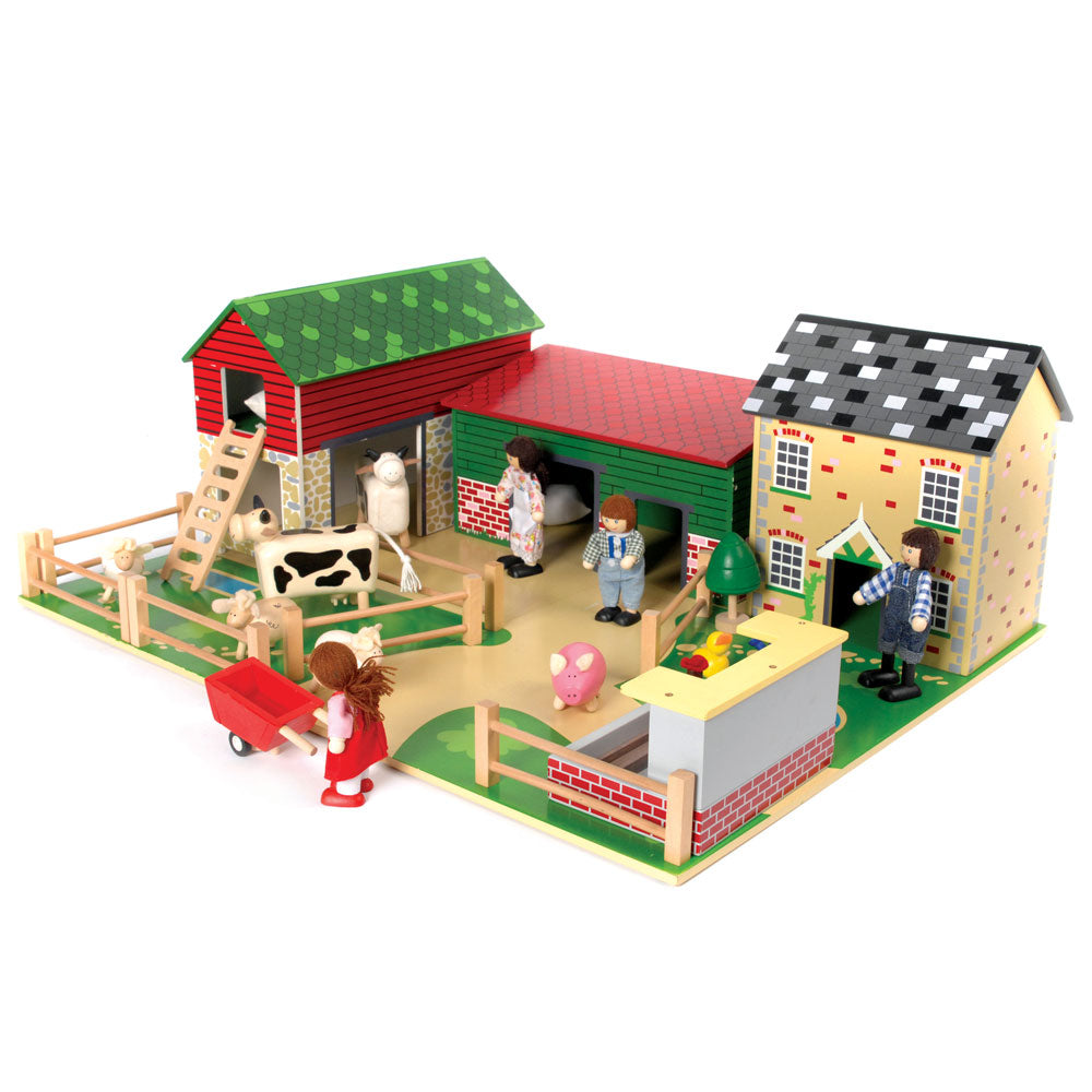 Tidlo The Oldfield Farm Wooden Playset - Grace and Fox