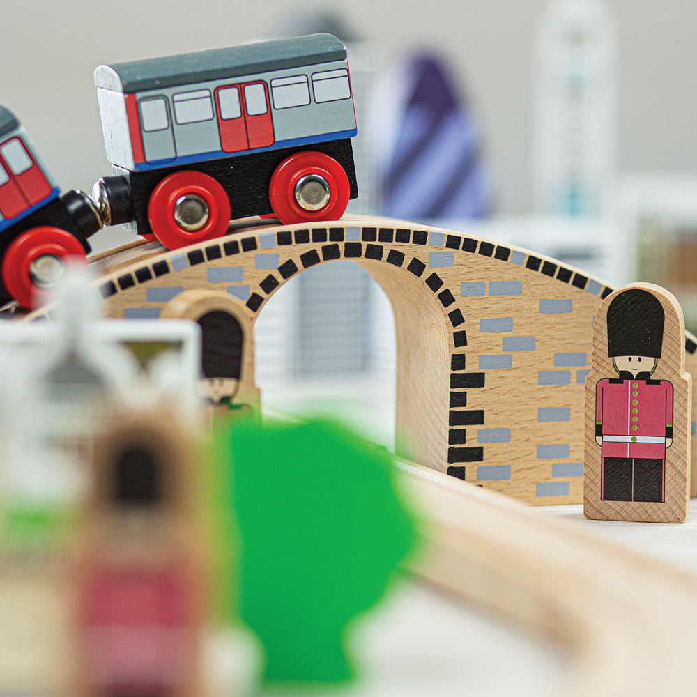 Tidlo City of London Wooden Train Set - Grace and Fox